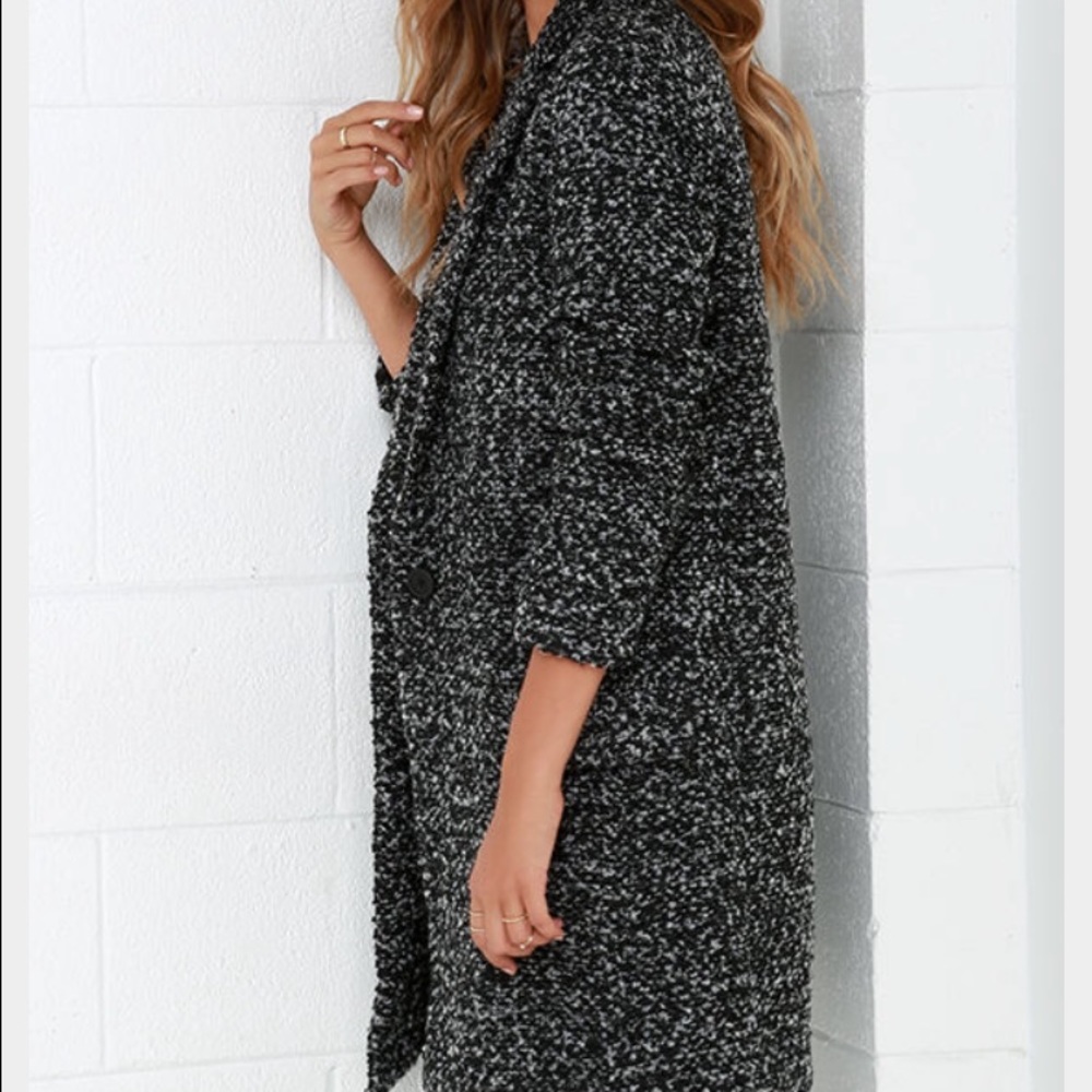 NWT BB Dakota tweed coat Medium
